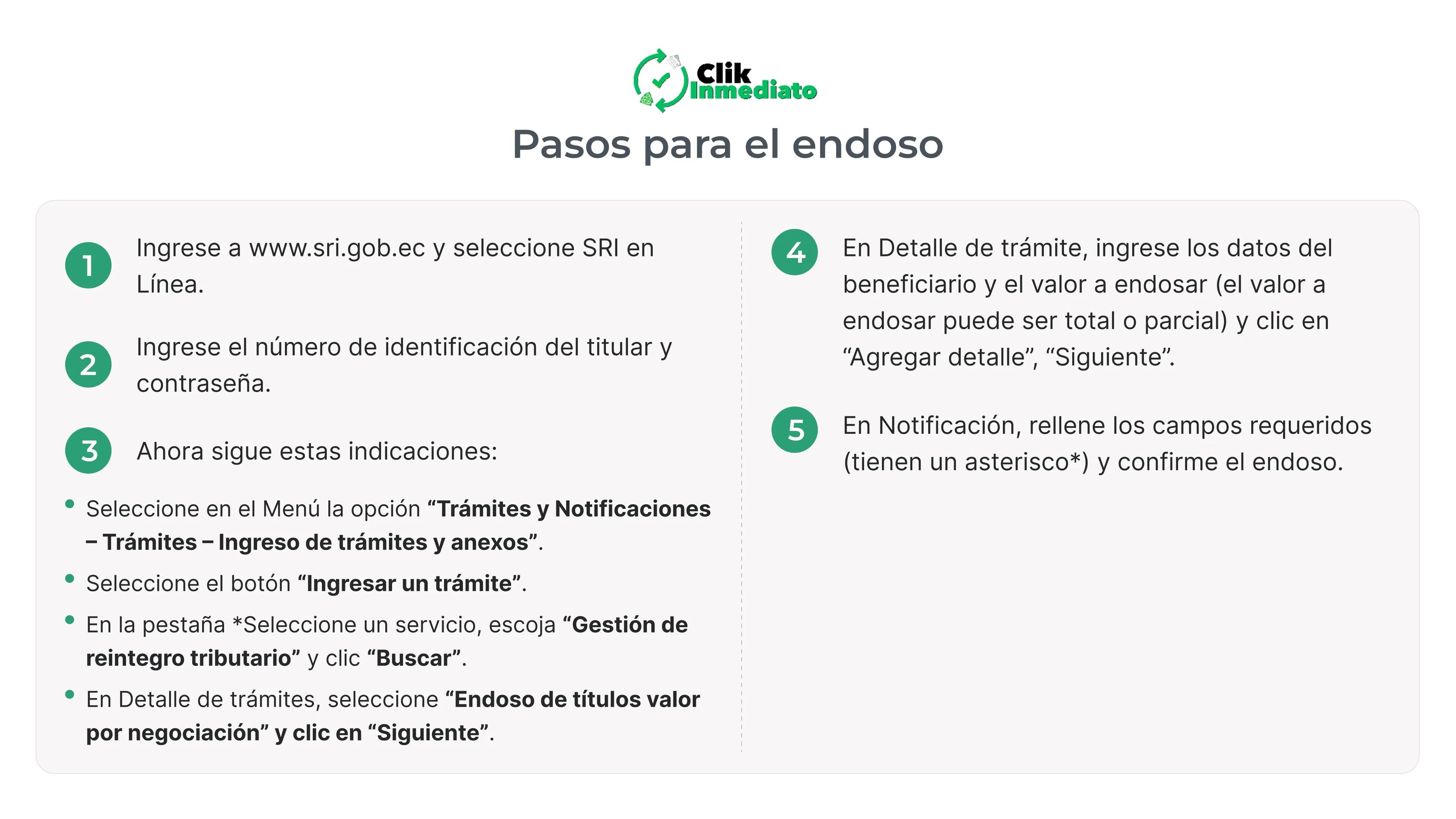 ejemplo de como endosar un contrato